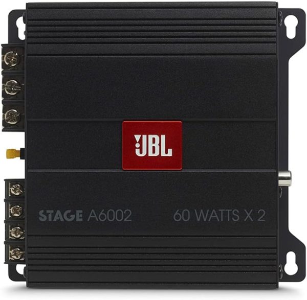 Wzmacniacz 2-kanałowy JBL STAGE 6002 2 x 60 Watt RMS 4 Ohm, 2 x 70 Watt RMS 2 Ohm