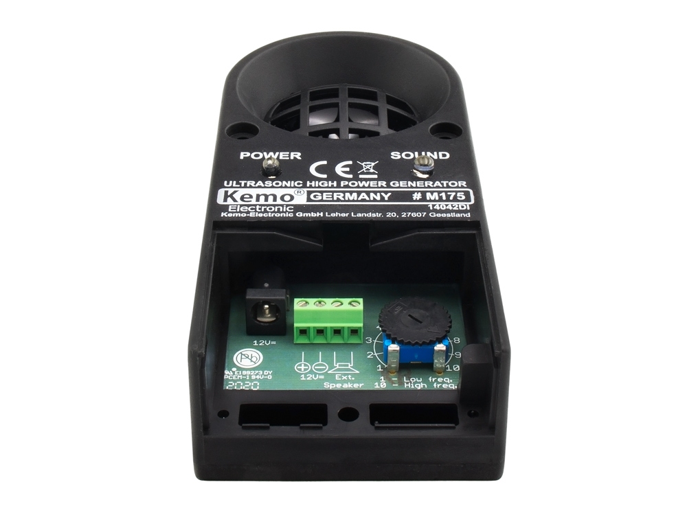 Repelente de plagas ultrasónico de alta potencia