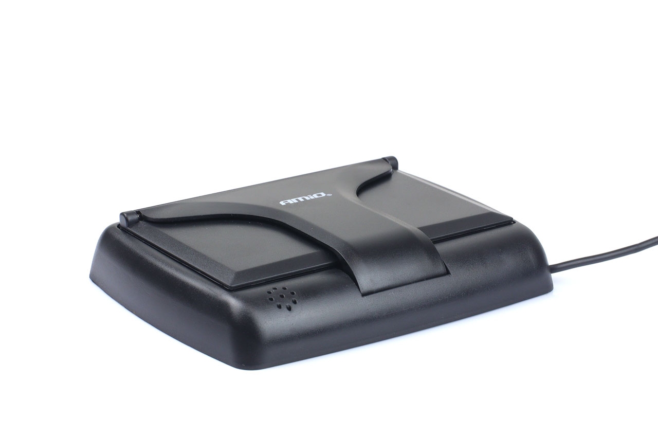 Zestaw czujników parkowania TFT02 4,3" z kamerą HD-502-IR 4 sensory czarne