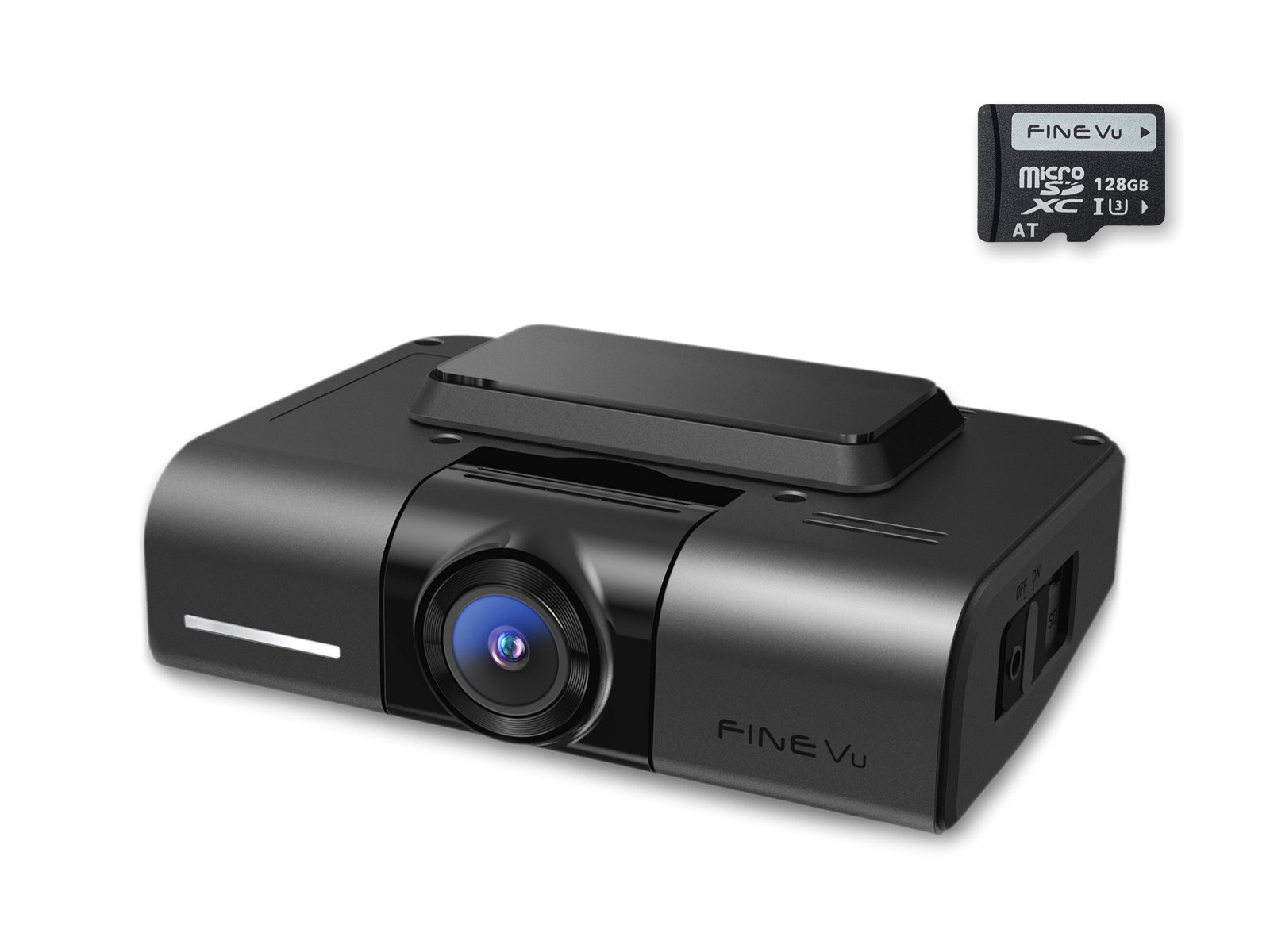 FineVu GX400 1CH /128GB Video Recorder - QHD WiFi GPS Recorder