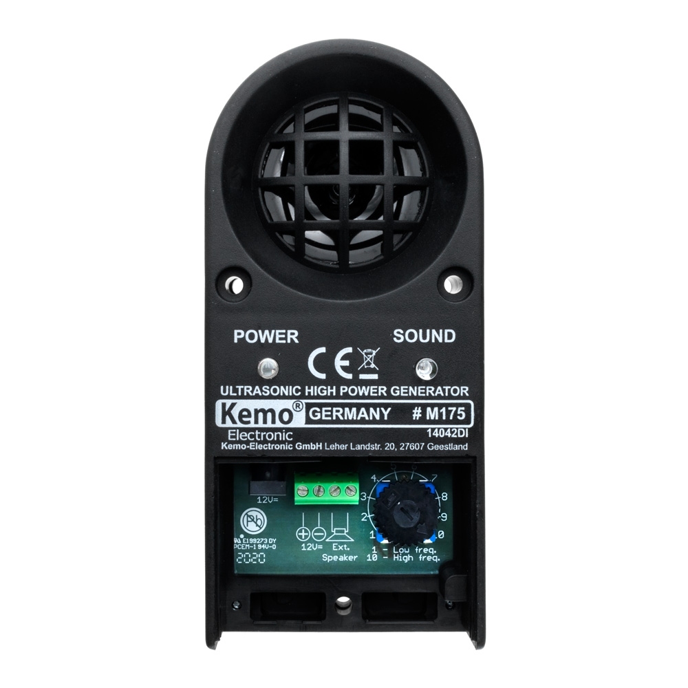 Repelente de plagas ultrasónico de alta potencia