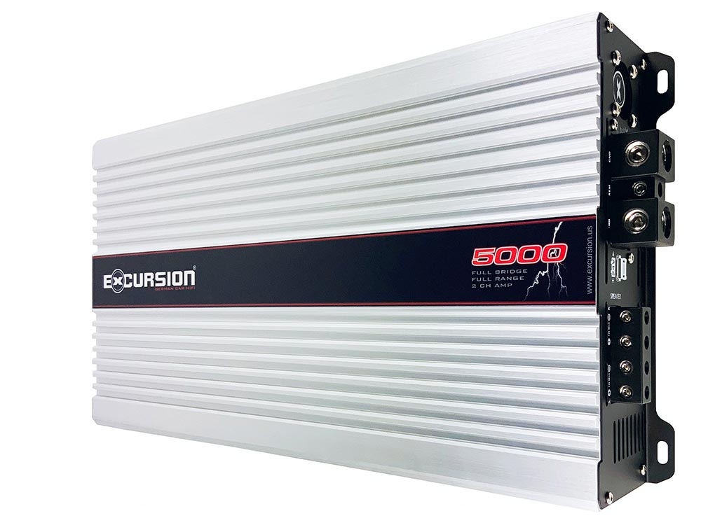 Wzmacniacz 2-kanałowy Excursion SXA-60 24 VOLT, 2x750-2500W / 1x3000-5000W RMS