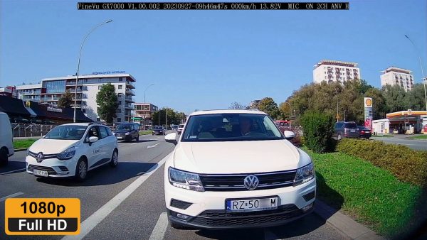 Wideorejestrator FineVu GX7000 - rejestrator QHD+FHD GPS WiFi radary