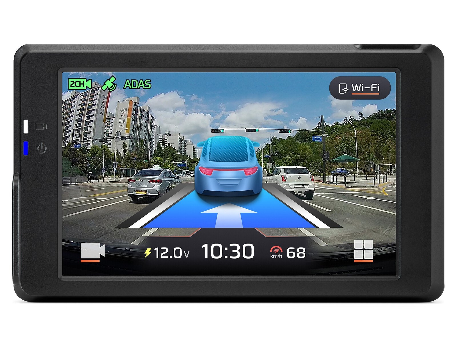 Wideorejestrator FineVu GX7000 - rejestrator QHD+FHD GPS WiFi radary