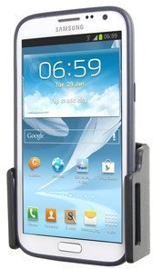 Universel passiv holder til smartphones uden etui eller i etui eller cover med målene: 75-89 mm (bredde), 6-10 mm (tykkelse)