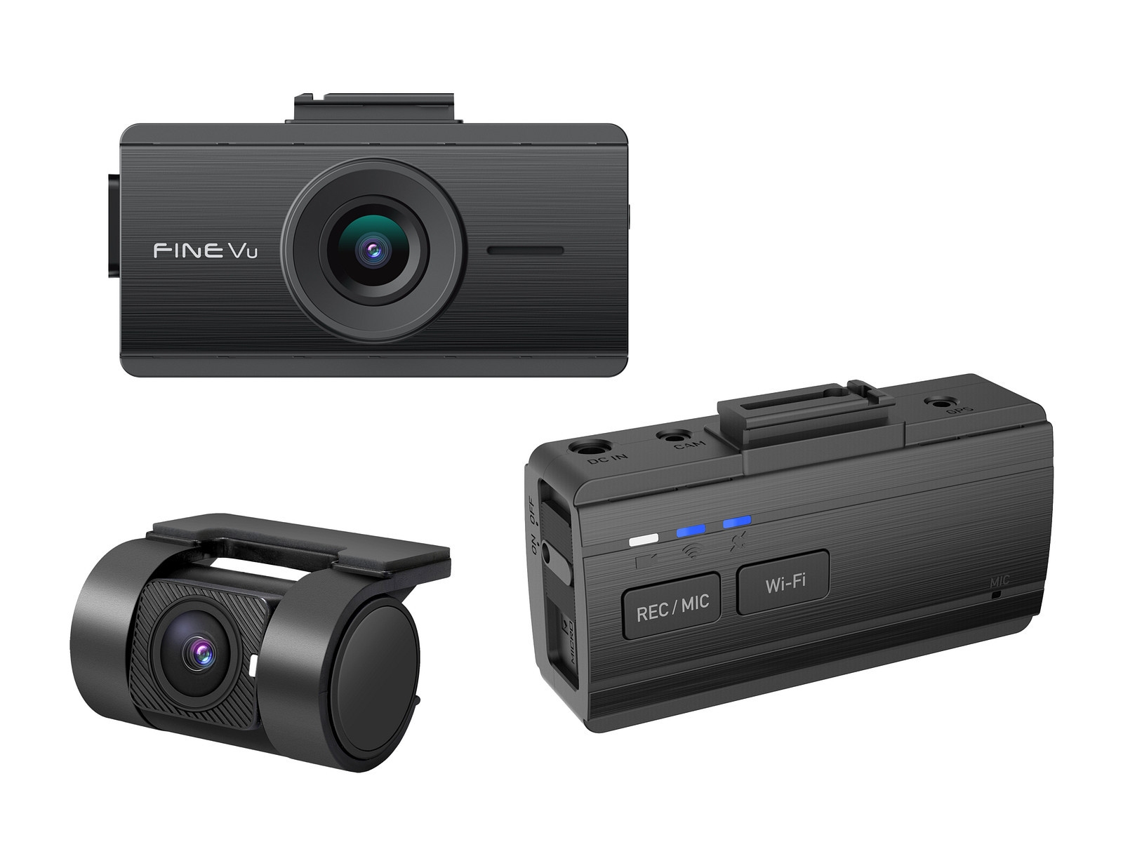 FineVu GX35 CLOUD Video Recorder - Small QHD Recorder, Cloud