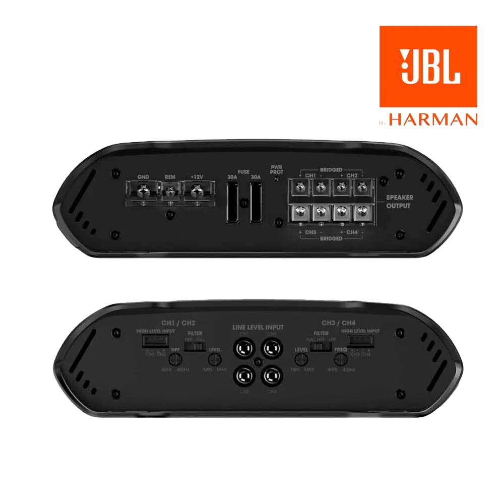 JBL CONCERT A704 2-kanaliline võimendi: 70W x 4 @ 4 oomi; 90W x 4 @ 2 oomi; 180W x 2 @ 4 oomi sillatud