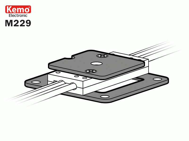 Urządzenie do odstraszania kun, zasilane akumulatorem samochodowym, z płytami stykowymi plus-minus