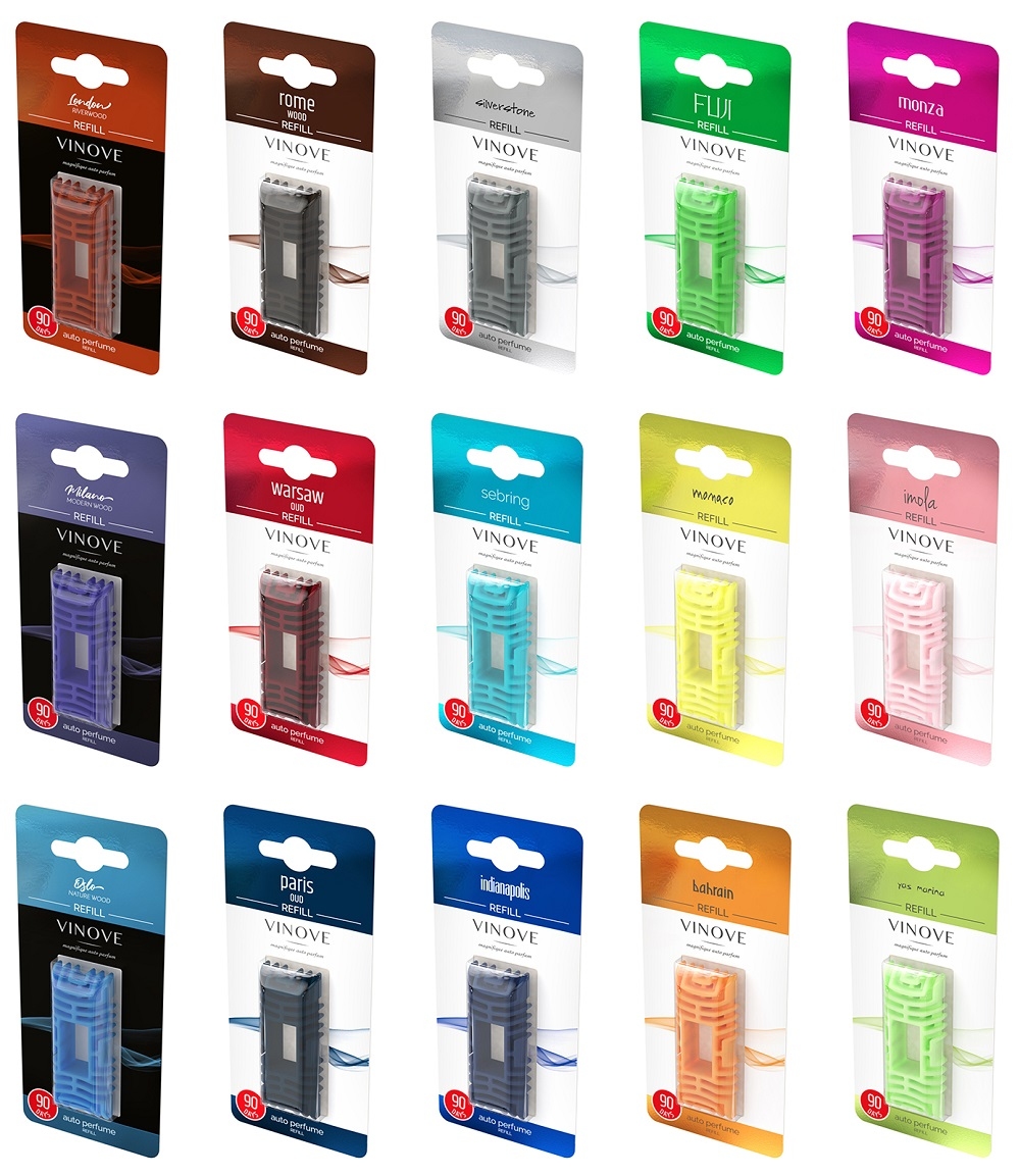 Wkład do odświeżacza powietrza VINOVE PARIS