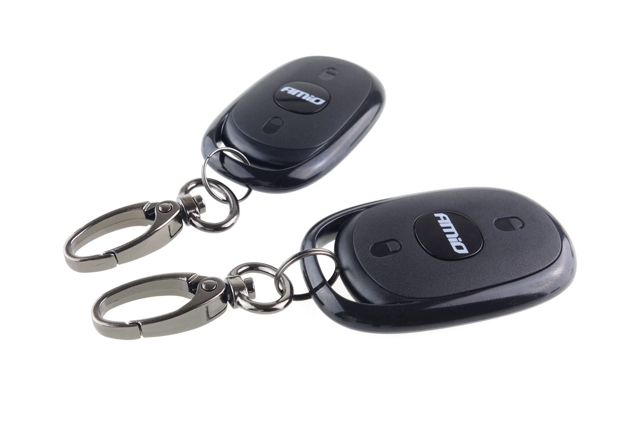 Universell CA14 bilalarm med fjernkontroller AMIO-01678