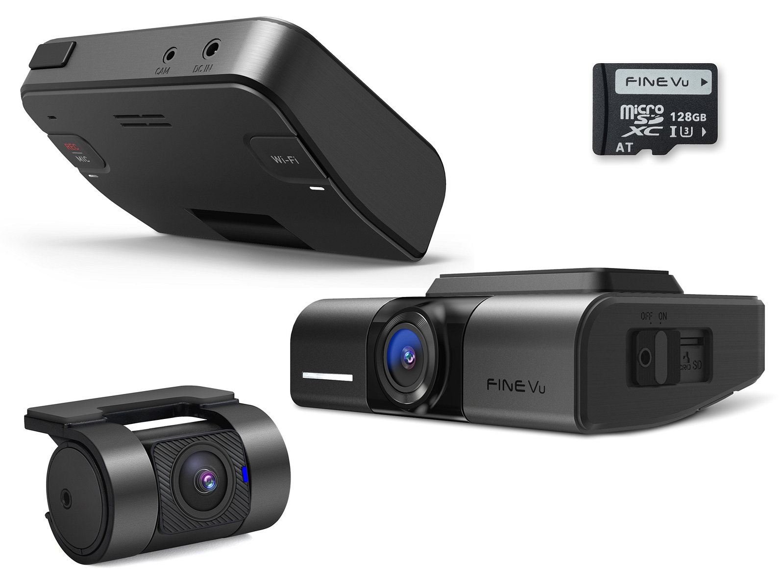 FineVu GX1000 FELHŐVIDEÓ RÖGZÍTŐ /128GB - 2xQHD Felhőfelvétel