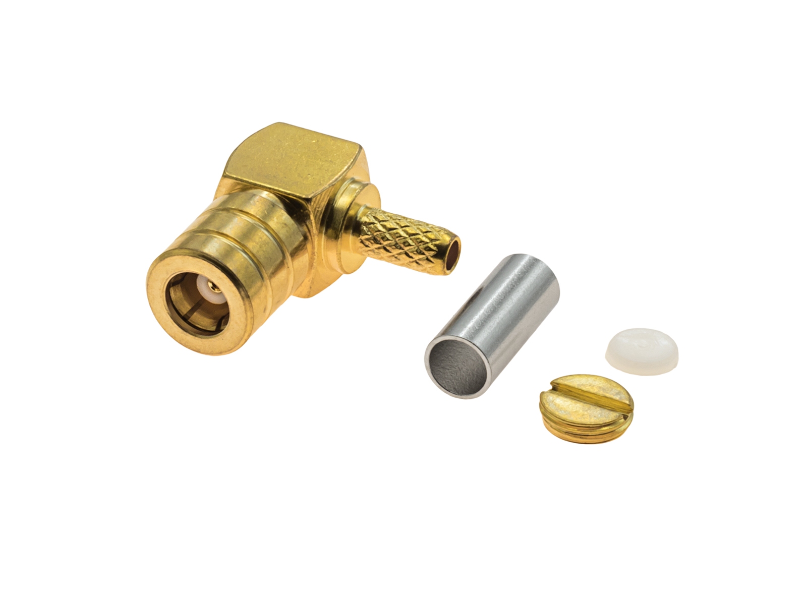 Złącze SMB żeńskie kątowe 90°