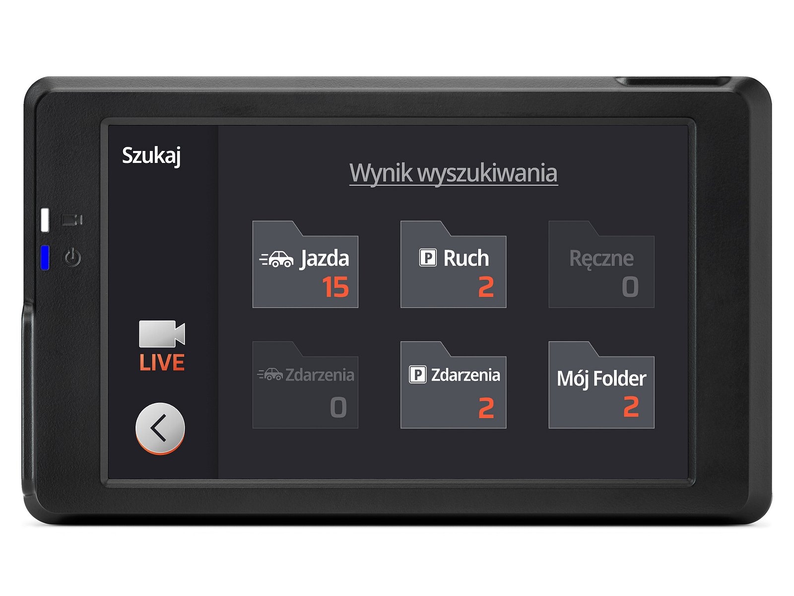 Wideorejestrator FineVu GX7000 - rejestrator QHD+FHD GPS WiFi radary