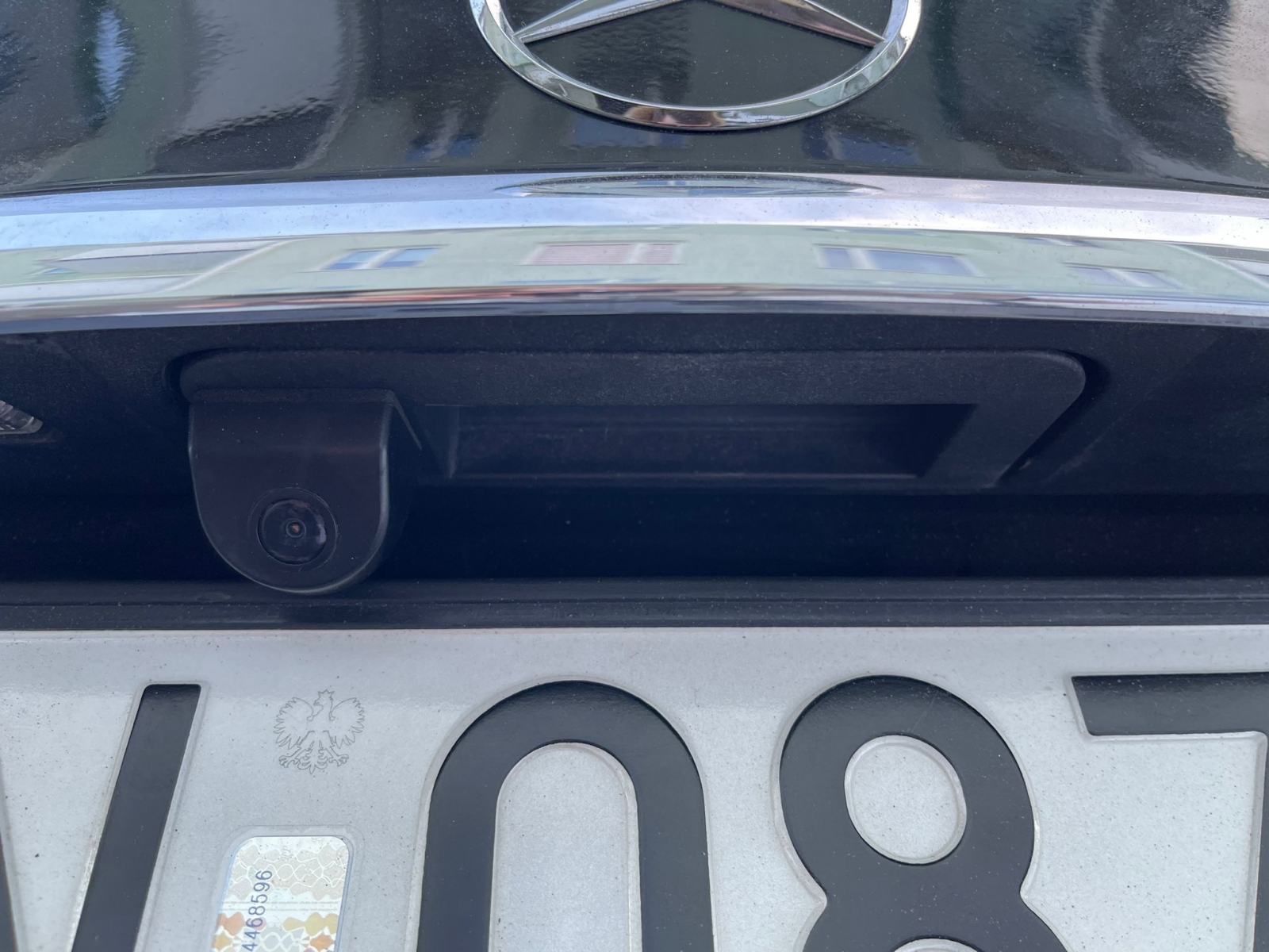 Caméra de recul universelle avec lignes d'assistance