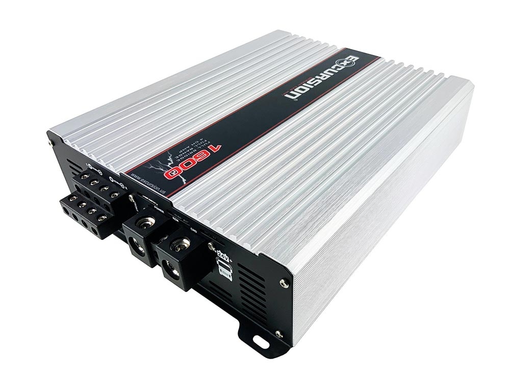 Wzmacniacz 4-kanałowy Excursion SXA-55 24 VOLT, 4x250-400W / 2x800W RMS