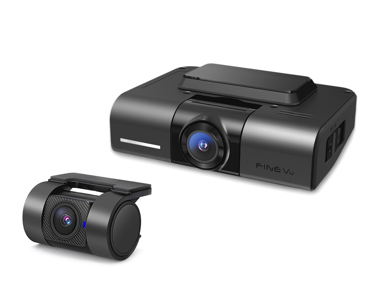 Wideorejestrator FineVu GX400 - rejestrator QHD+FHD WiFi GPS radary