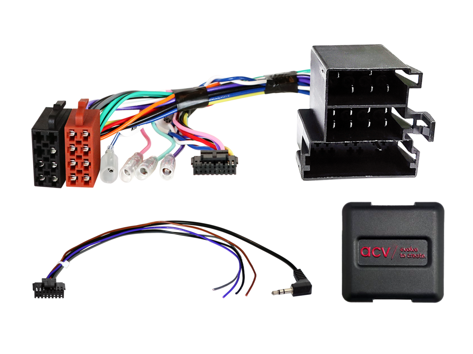 Adaptateur pour volant Alfa Romeo Giulietta/Mito/4C ISO/Mini ISO Multilead