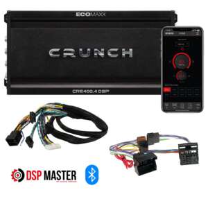 Crunch CRE400.4 DSP-M1 - wzmacniacz czterokanałowy - CAR-TRONIC