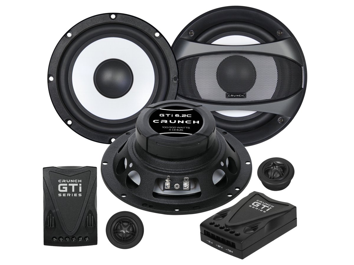 Crunch GTI6.2C - separated speakers