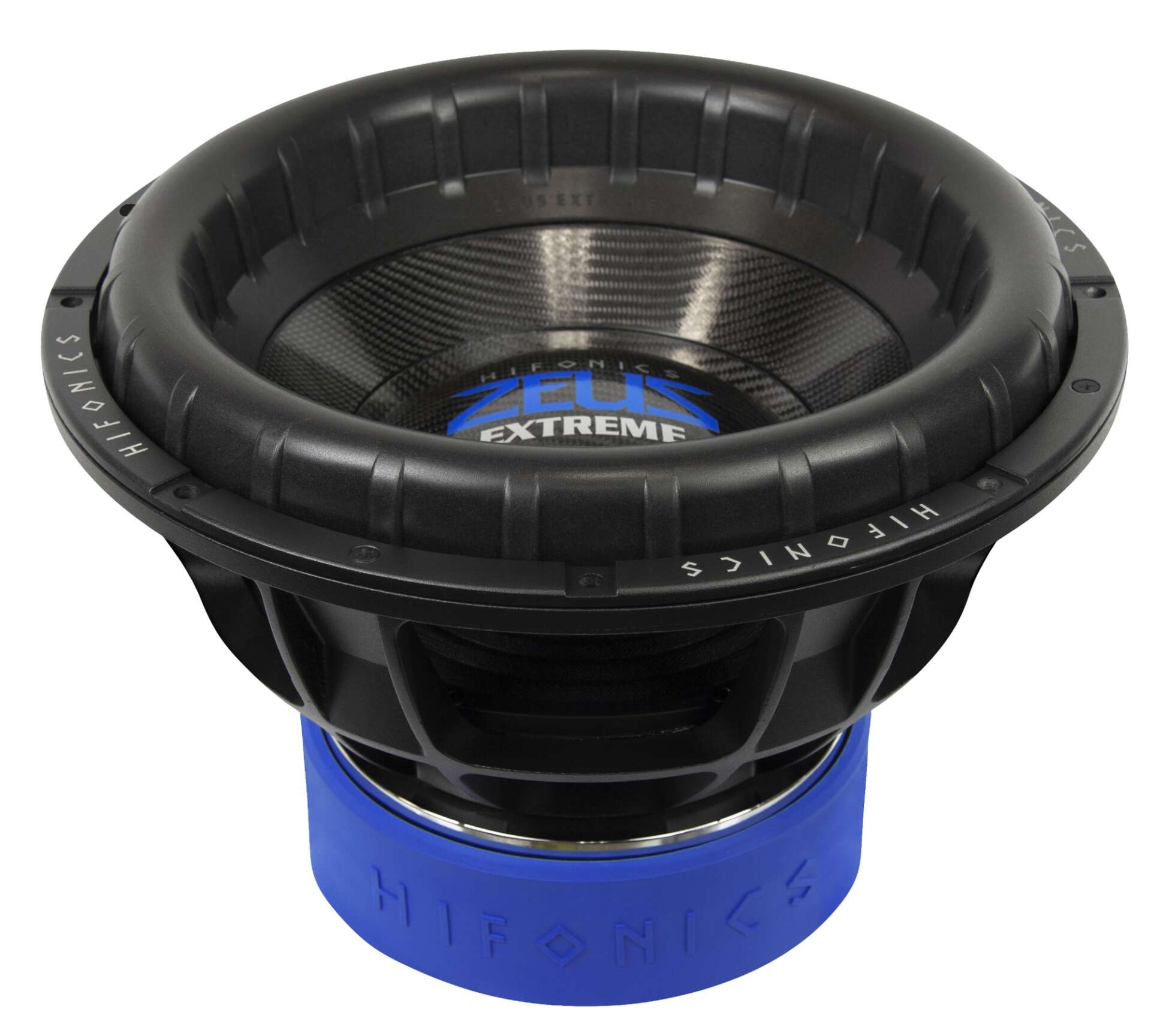 HiFonics ZXT15D2 - caisson de basses de 380 mm de diamètre, puissance de 3500 W RMS, impédance de 2x2 ohms