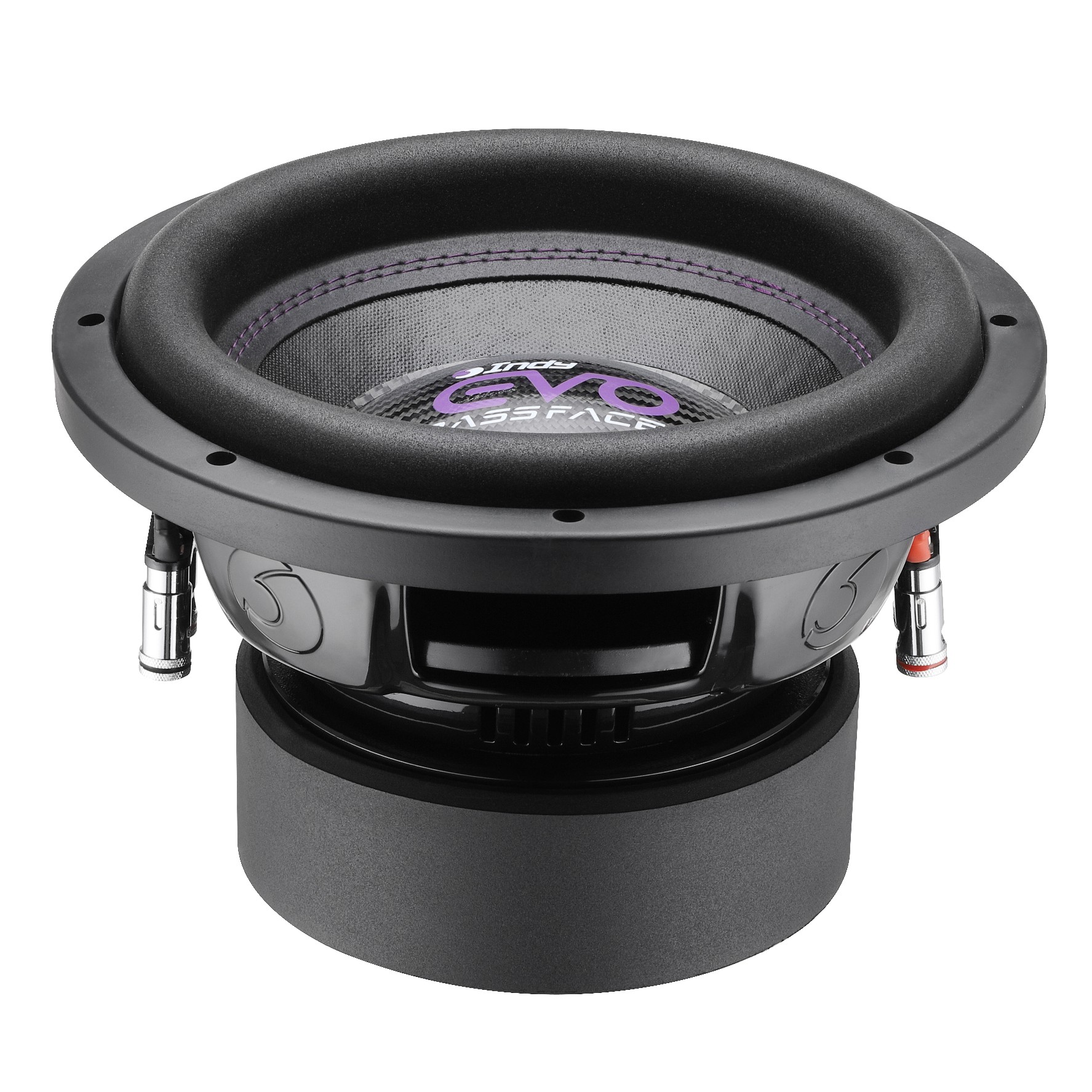 Bassface Indy EVO8/2 - subwoofer średnica 8 cali - 20 cm, moc 750 Wat RMS, Impedancja 2x2 Ohm