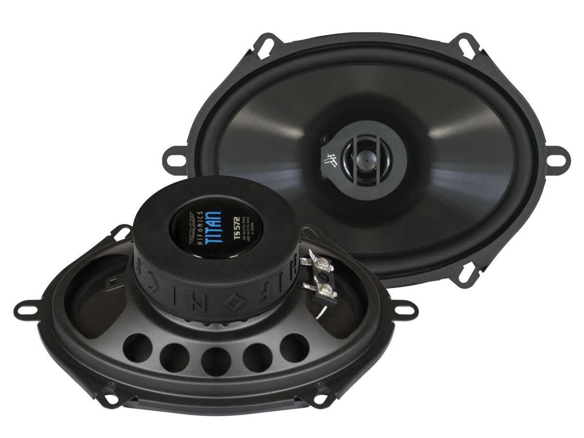 HiFonics TS572 - dvoupásmové reproduktory, rozměr 5x7 palců, RMS výkon 90 wattů