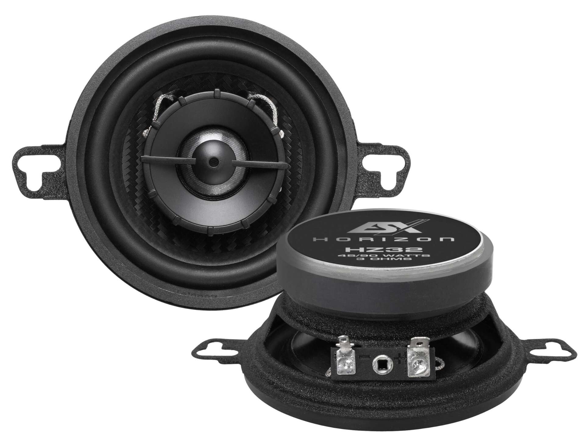 ESX HZ32 - kahesuunalised kõlarid, suurus 87mm, RMS võimsus 45 vatti, takistus 3 oomi