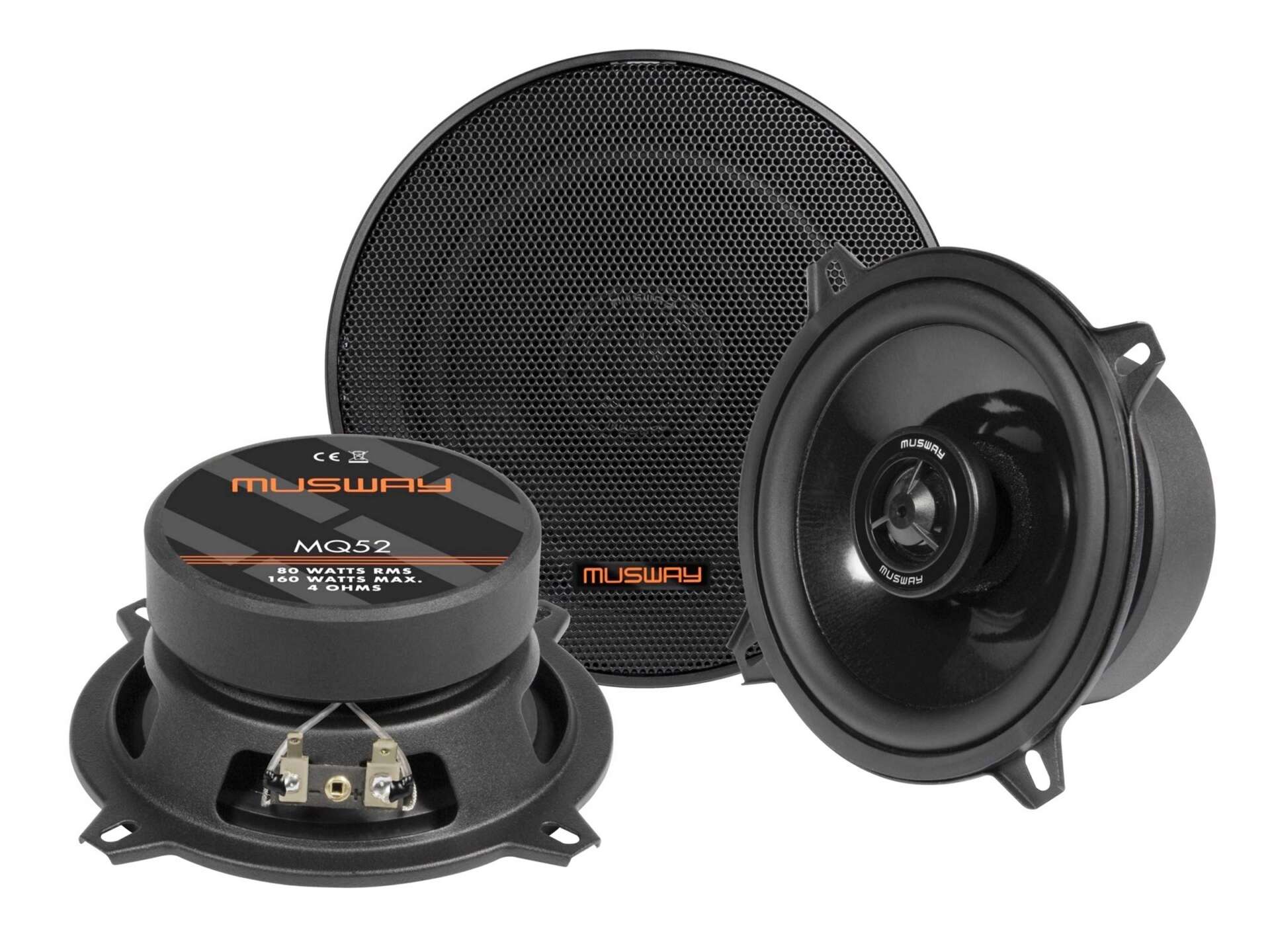 Musway MQ52 - głośniki dwudrożne, średnica 130 mm, moc RMS 80 Wat
