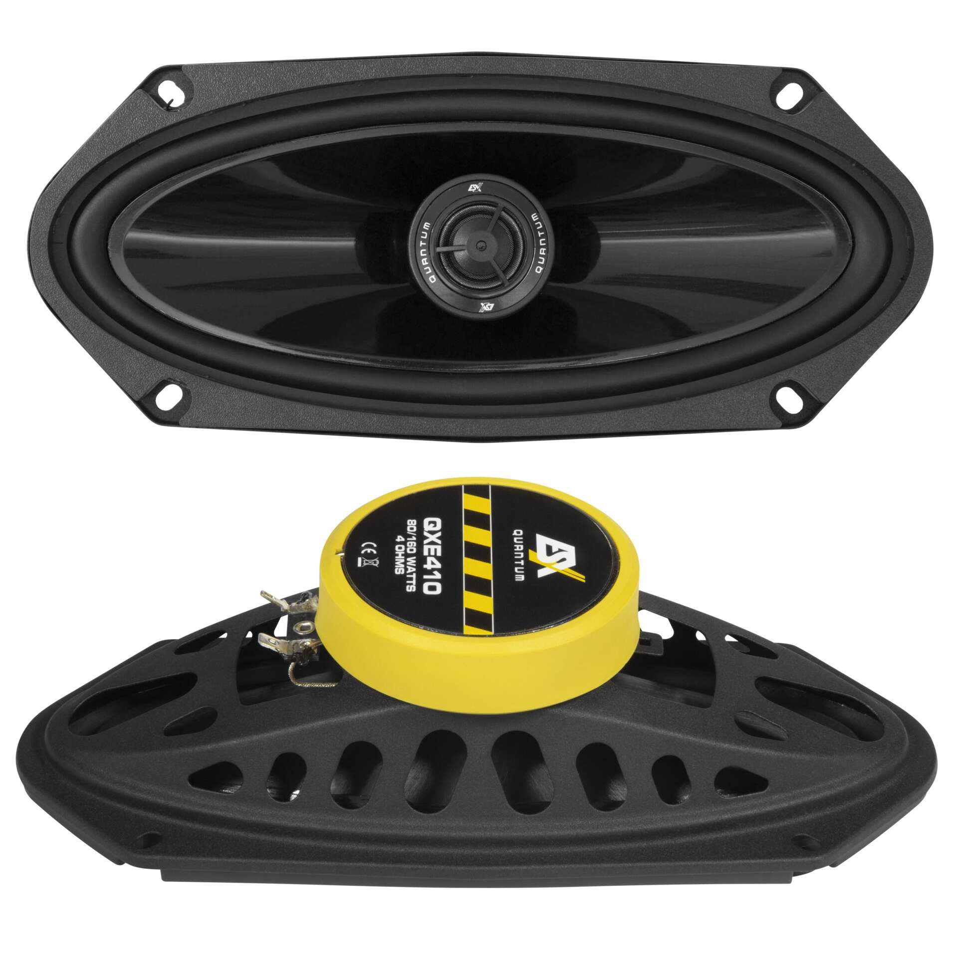 ESX QXE410 - two-way speakers, size 4x10 inches, RMS power 80 Watts