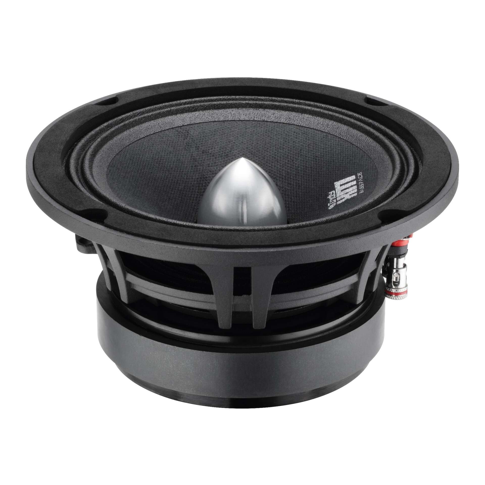 Bassface XM6/4 - midrange 165mm, RMS power 220 Watts, impedance 4 Ohm